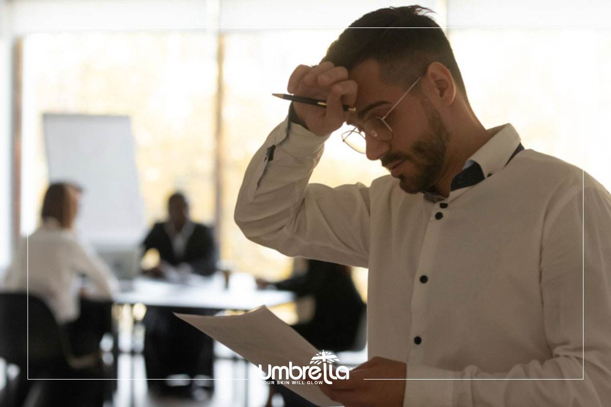 رابطه بین استرس و تعریق